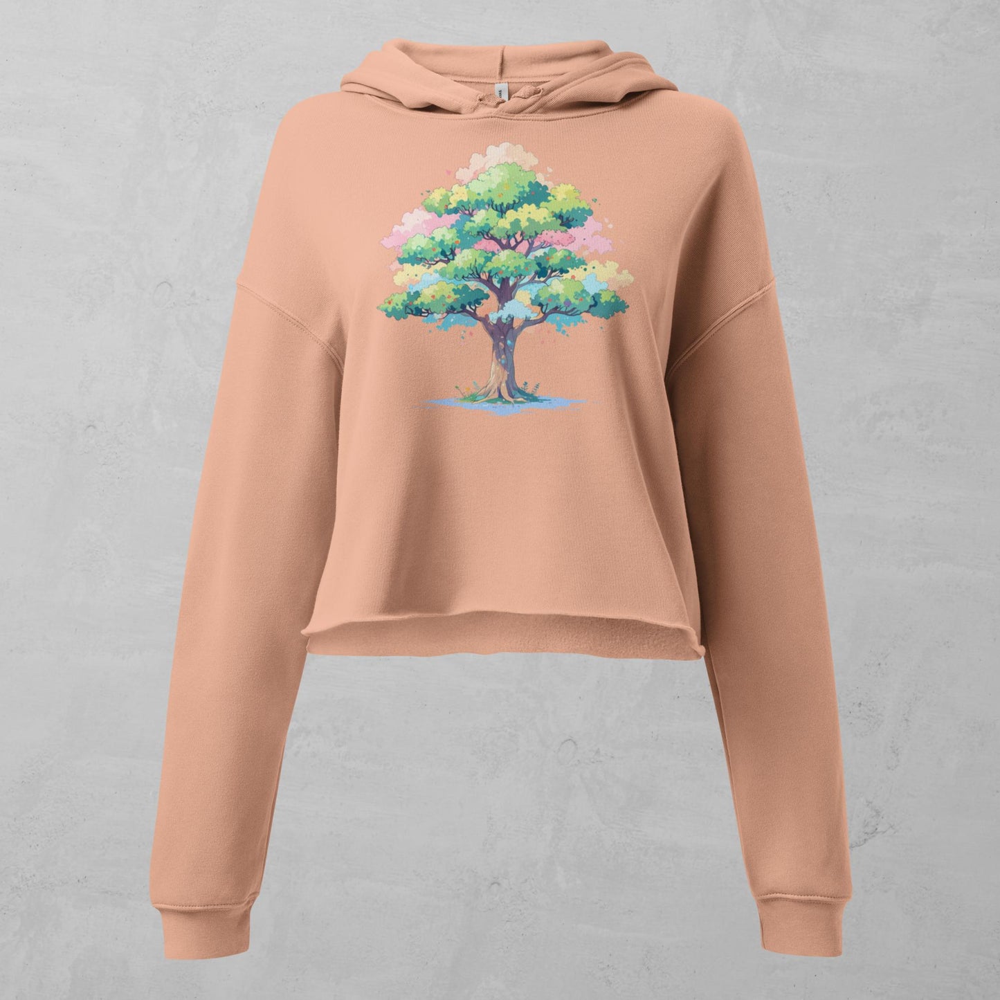 Roots of Eternity Crop Hoodie