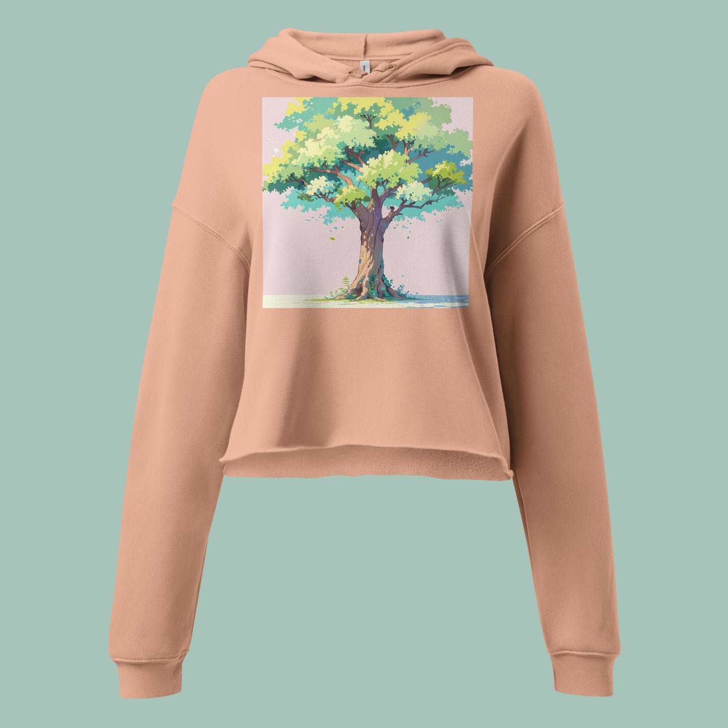 Roots of Eternity Crop Hoodie