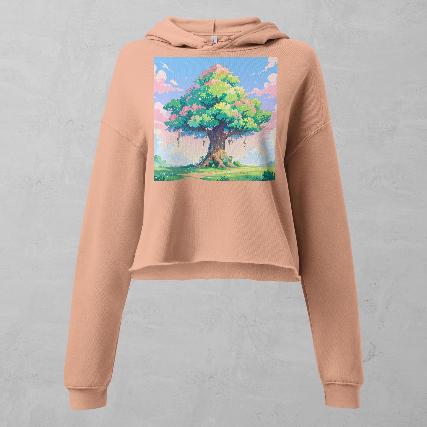 Roots of Eternity Crop Hoodie