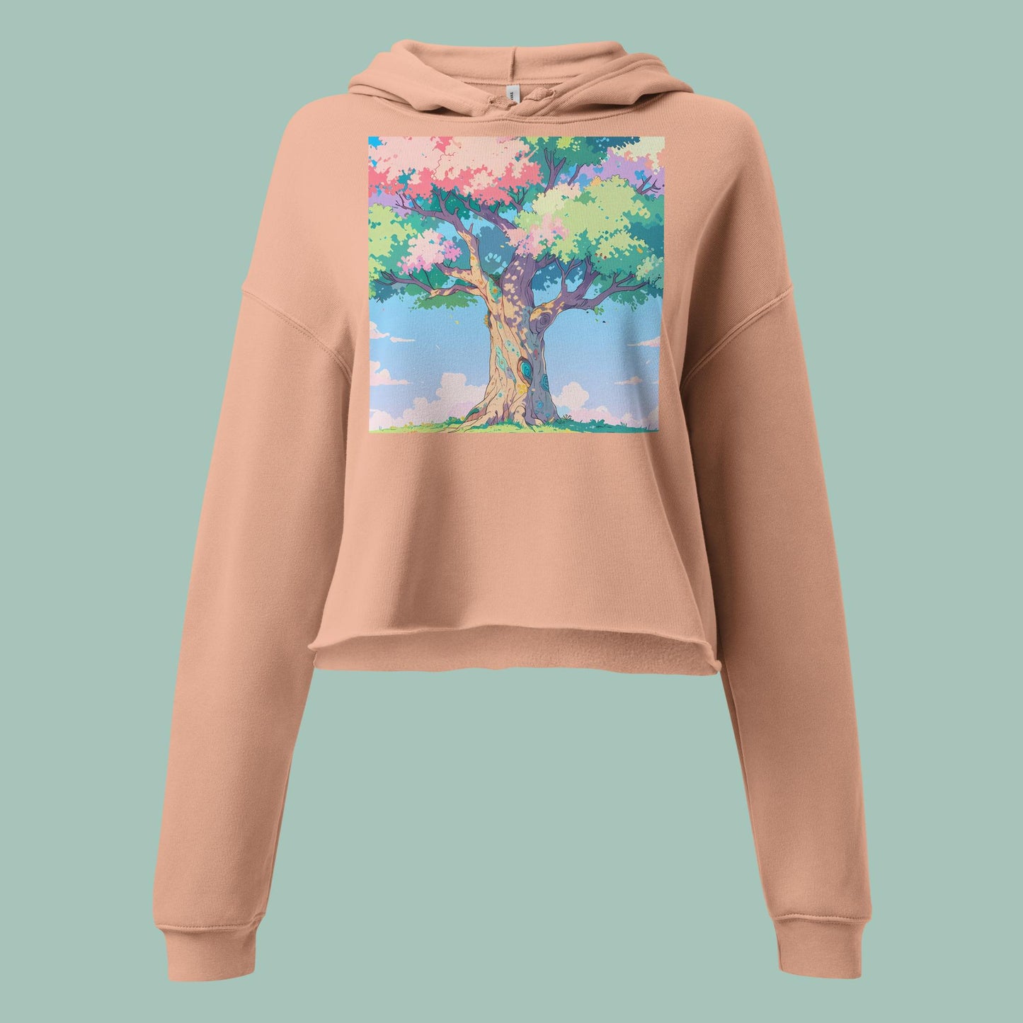 Roots of Eternity Crop Hoodie