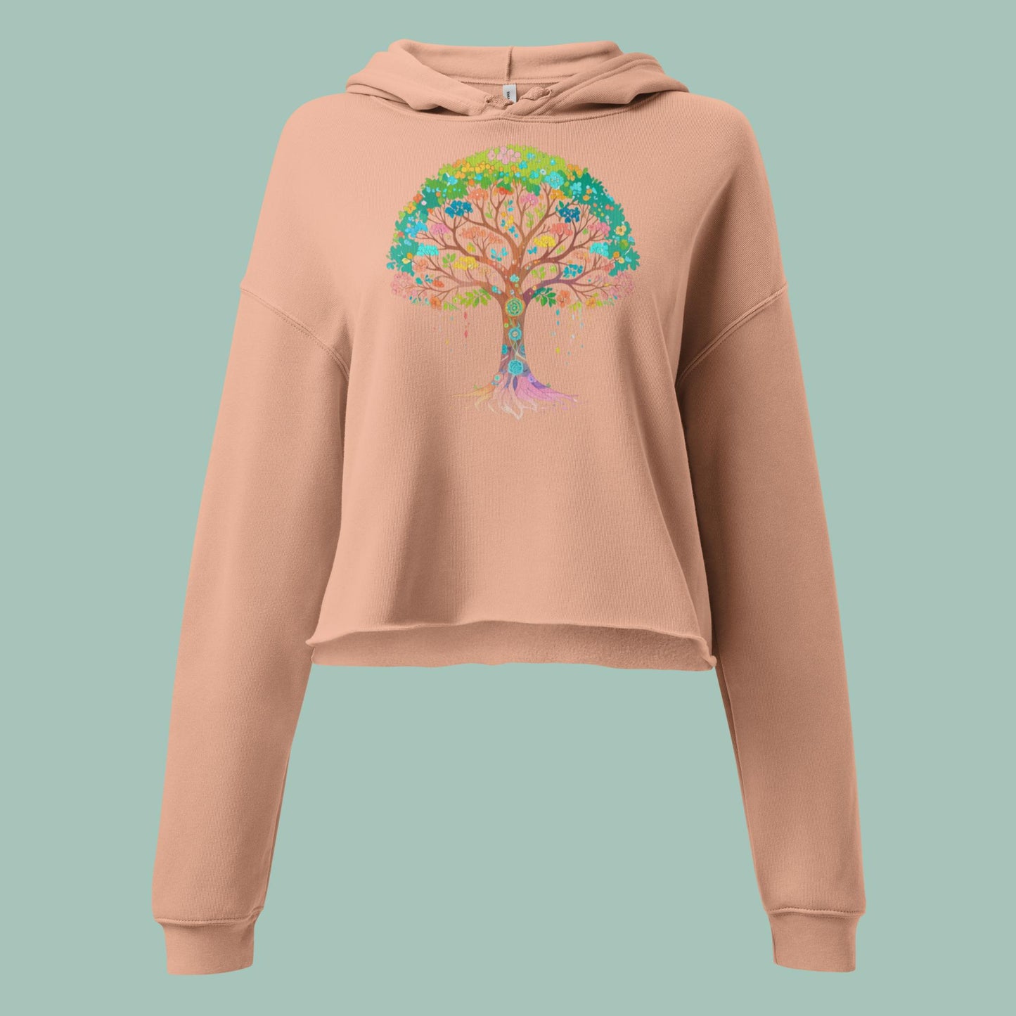 Eternal Roots Crop Hoodie