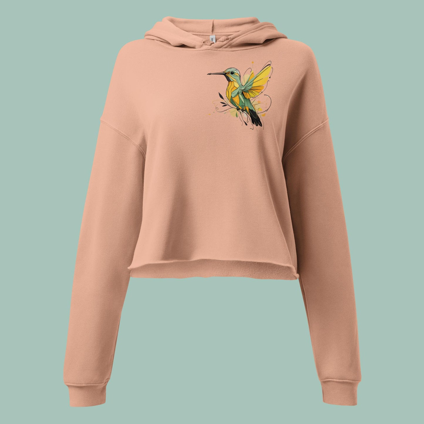 Wings of Whimsy Crop Hoodie