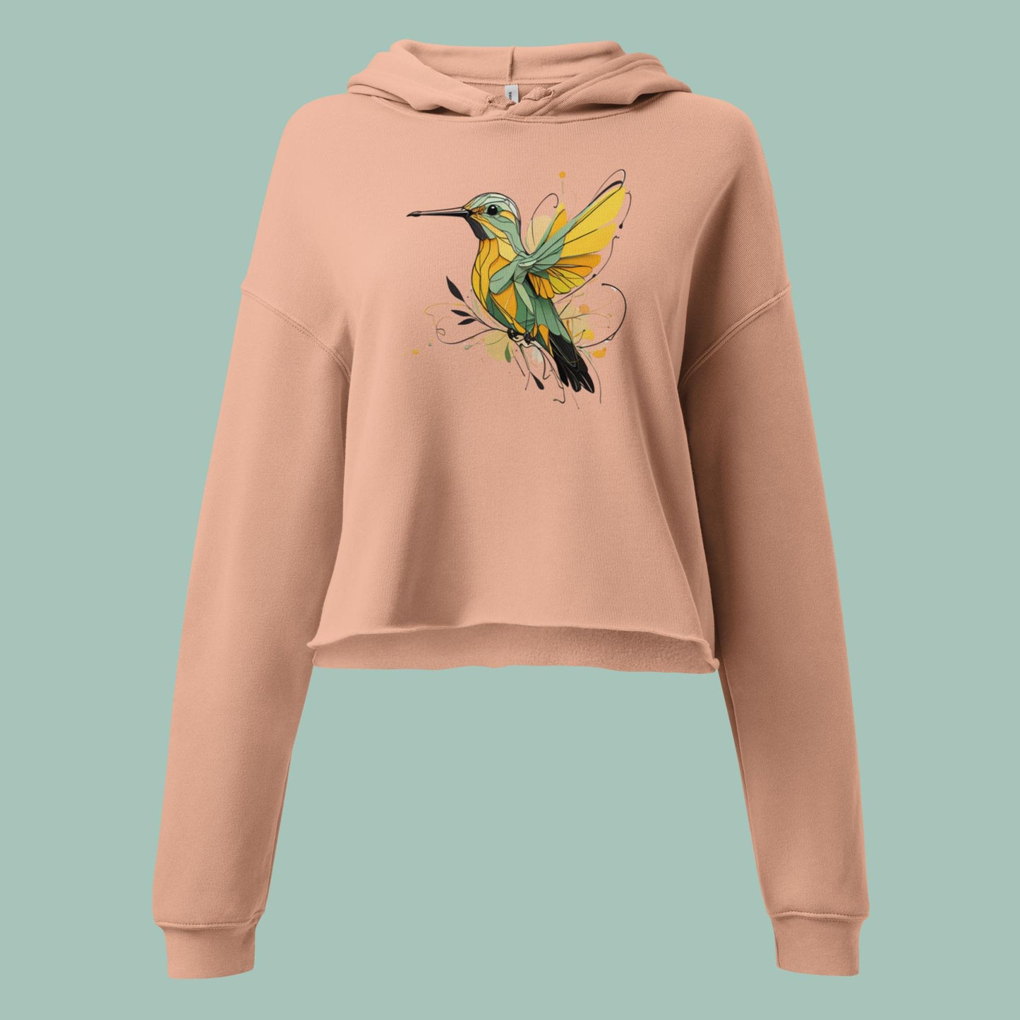 Wings of Whimsy Crop Hoodie