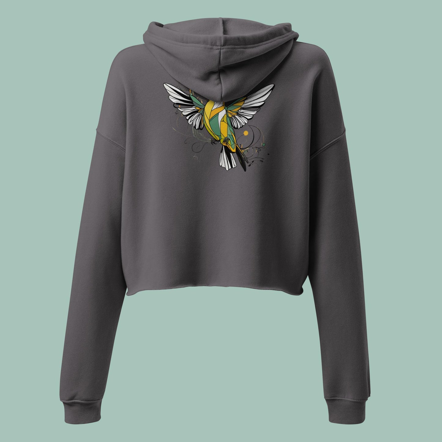 Wings of Whimsy Crop Hoodie