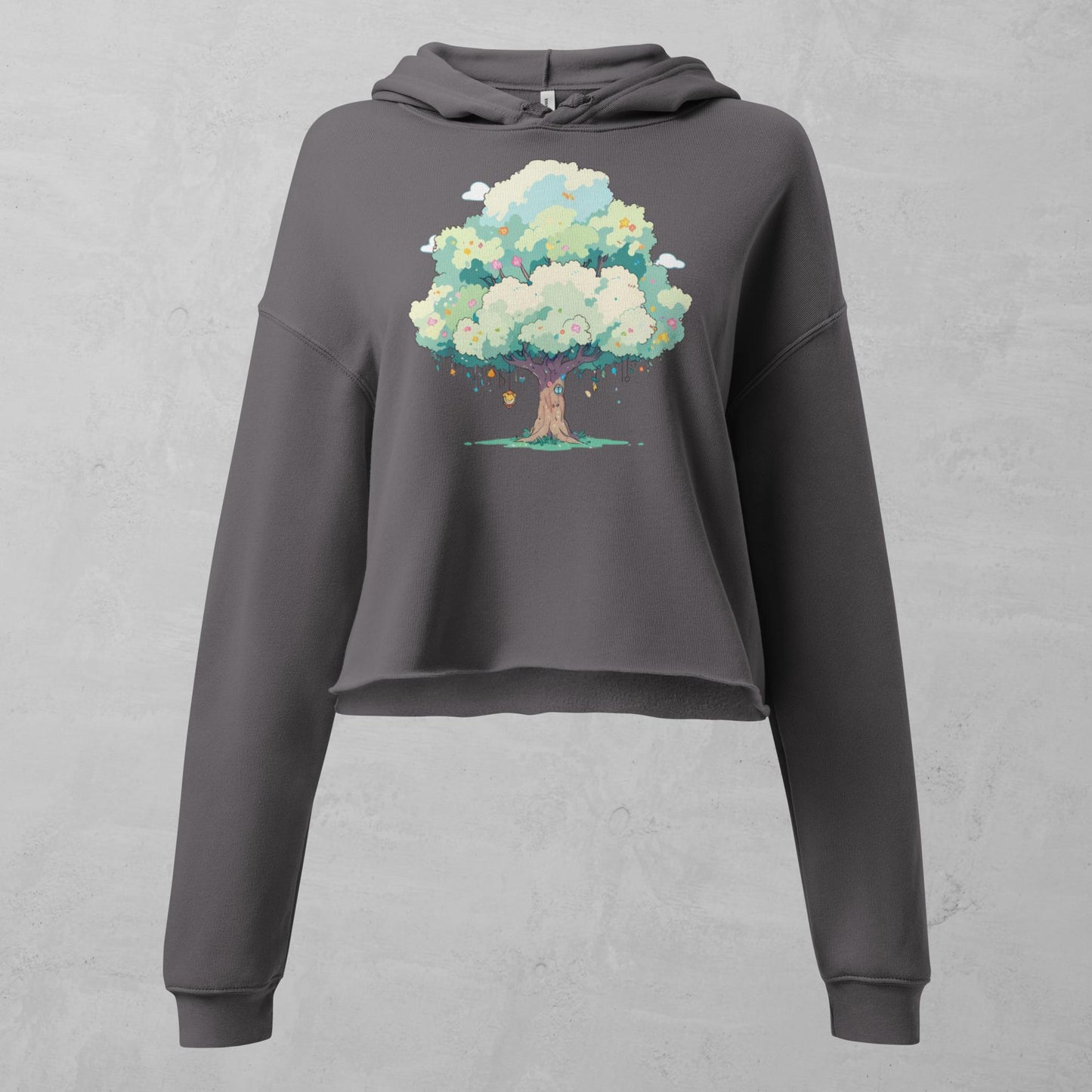 Roots of Eternity Crop Hoodie