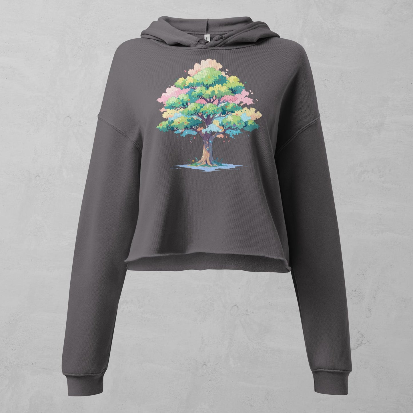 Roots of Eternity Crop Hoodie