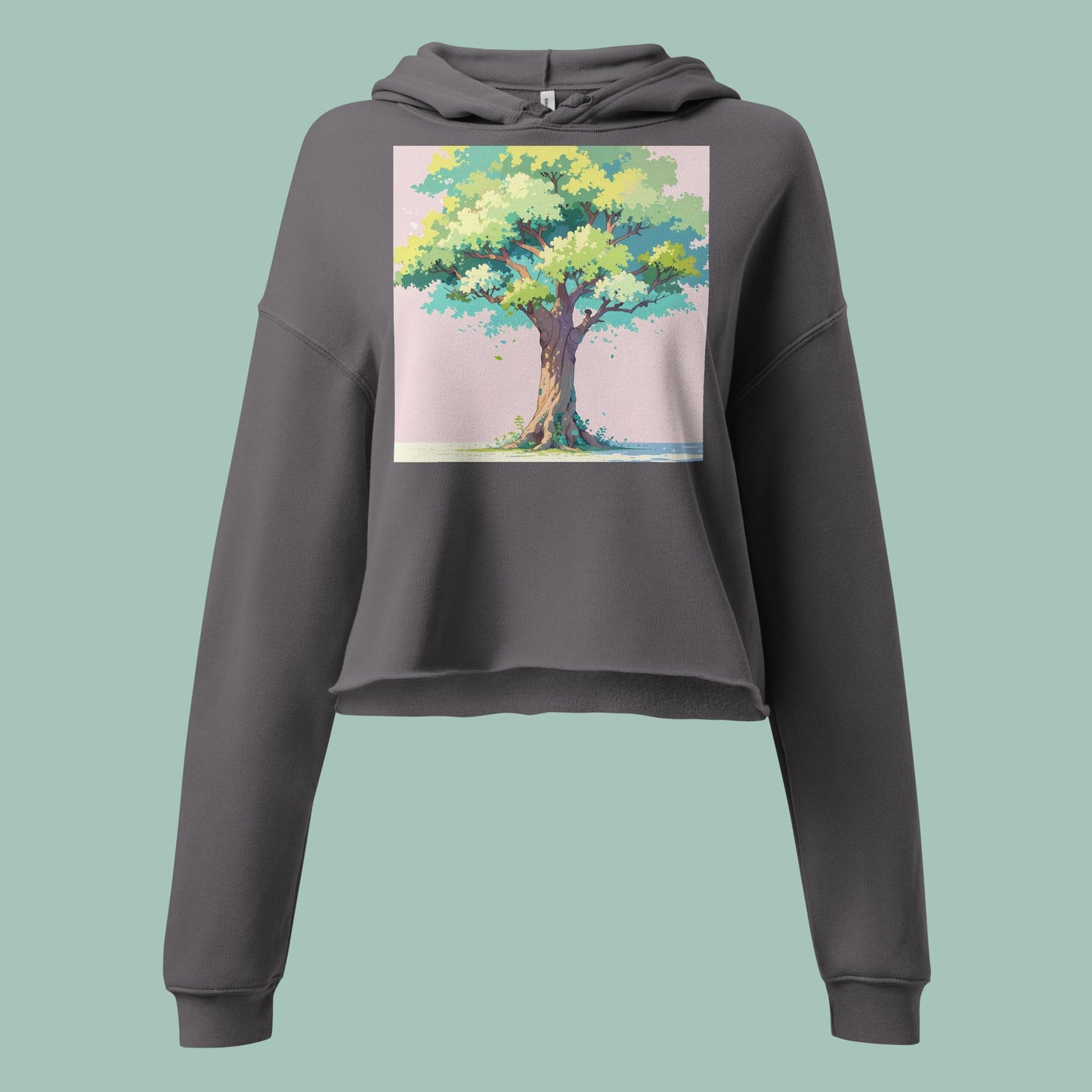 Roots of Eternity Crop Hoodie