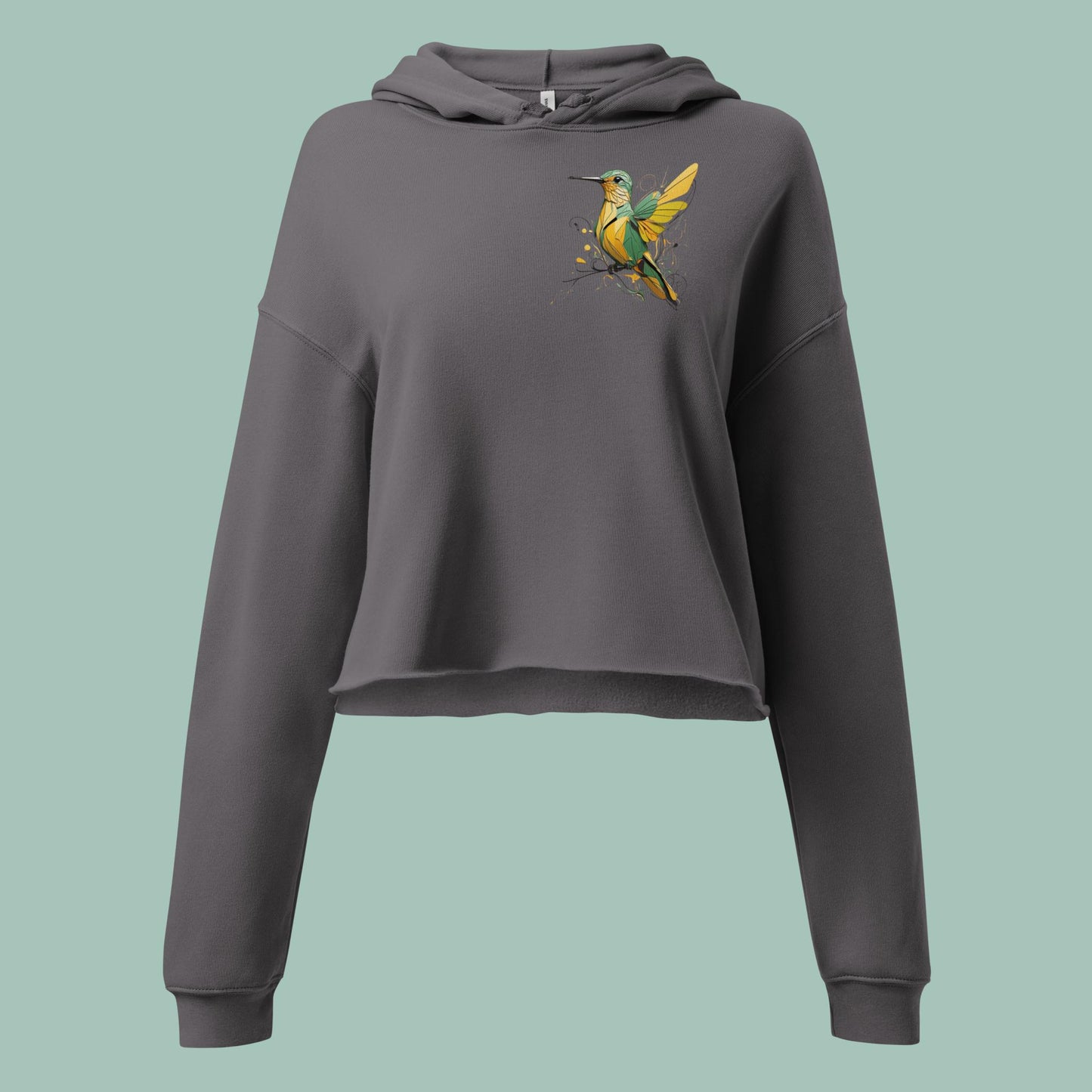 Wings of Whimsy Crop Hoodie