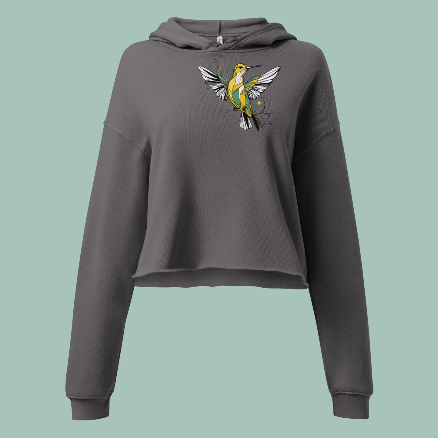 Wings of Whimsy Crop Hoodie