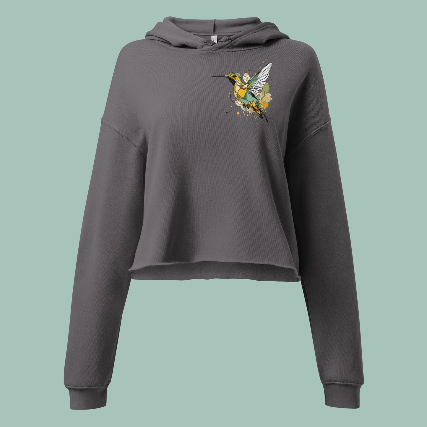 Wings of Whimsy Crop Hoodie