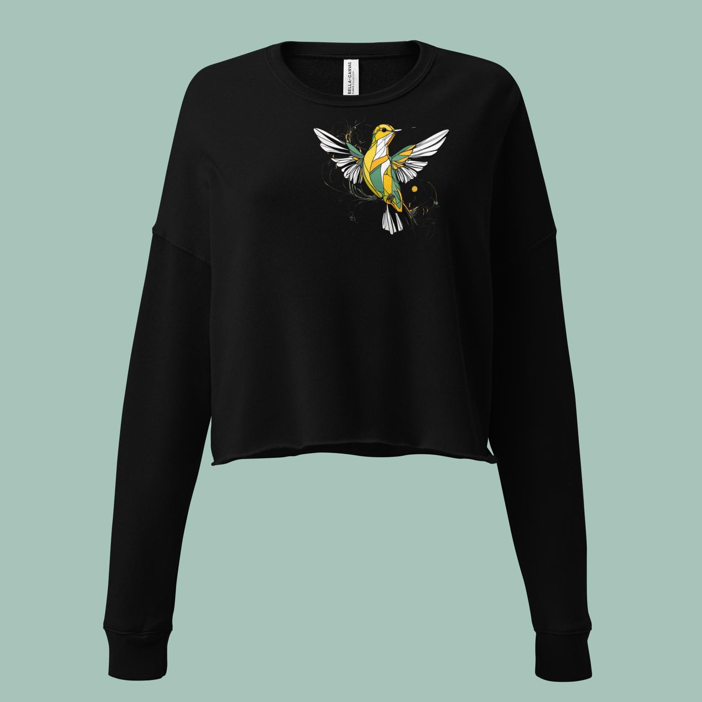 Wings of Whimsy Crop Sweatshirt