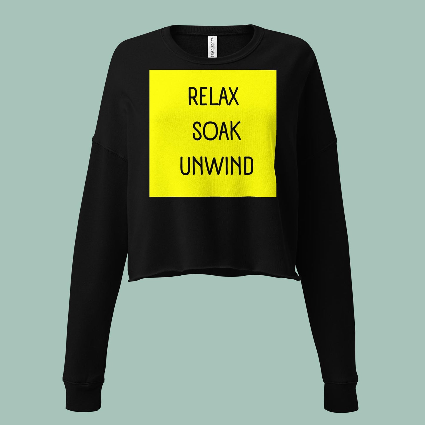 EmpowerWear Crop Sweatshirt