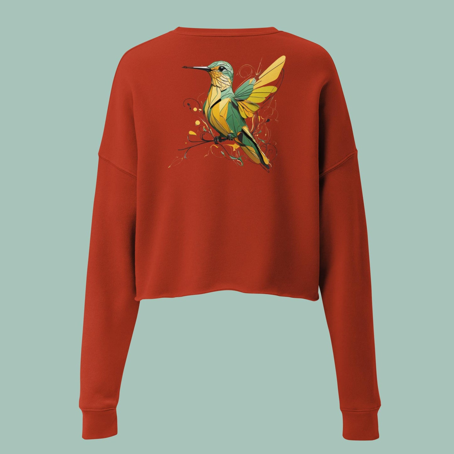 Wings of Whimsy Crop Sweatshirt
