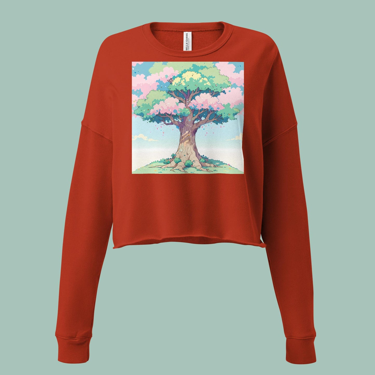 Roots of Eternity Crop Sweatshirt