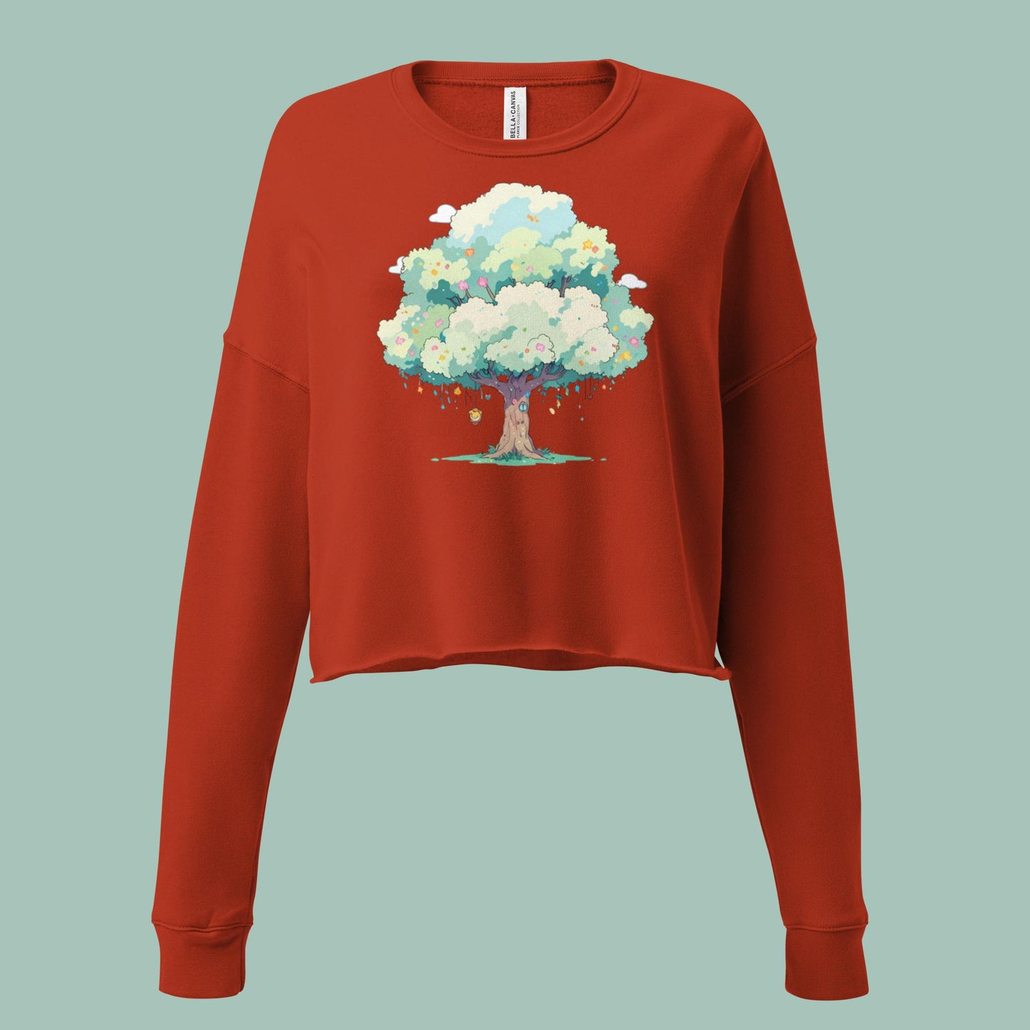 Roots of Eternity Crop Sweatshirt