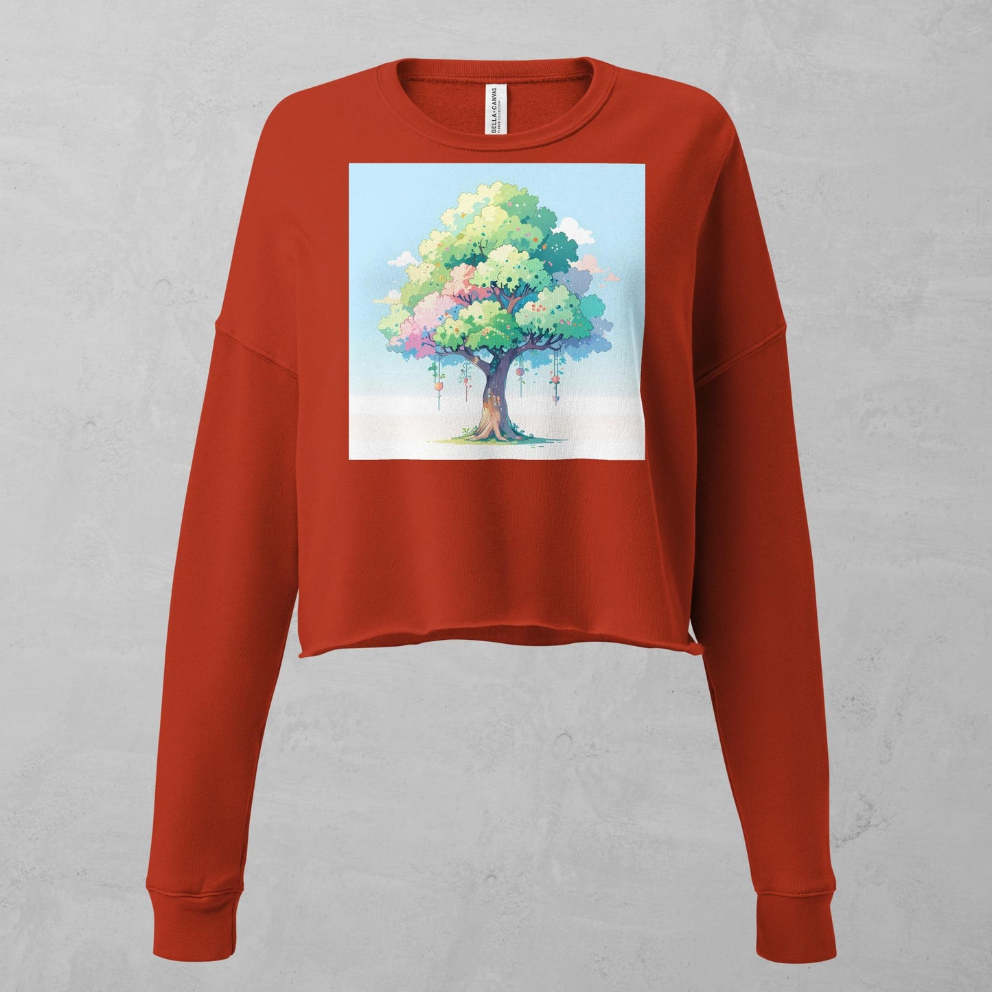 Roots of Eternity Crop Sweatshirt