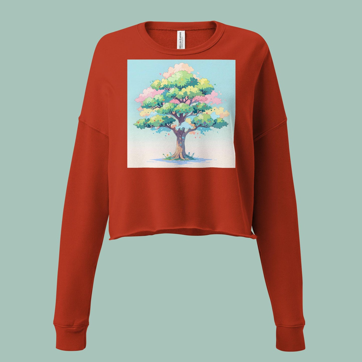 Roots of Eternity Crop Sweatshirt