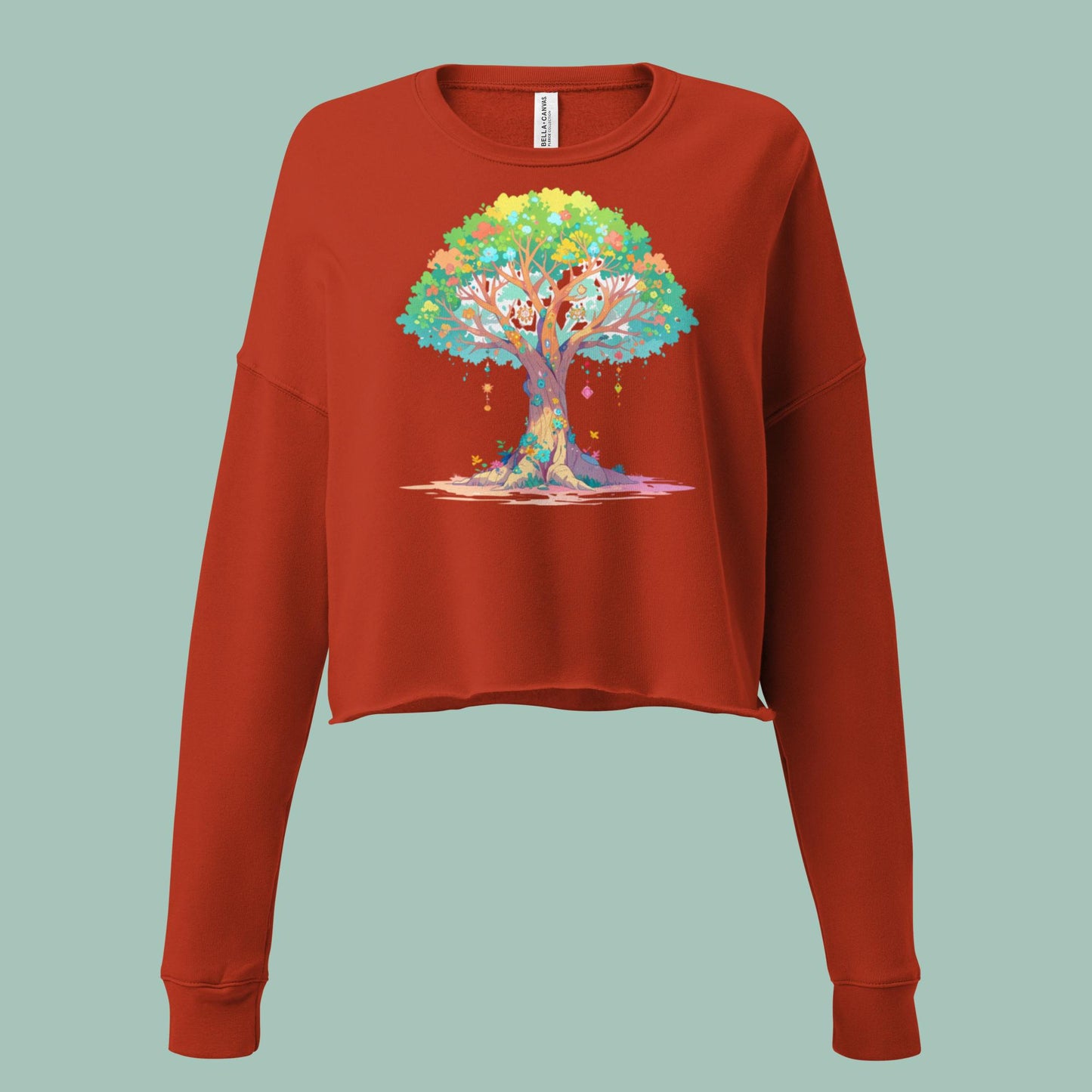 Eternal Roots Crop Sweatshirt