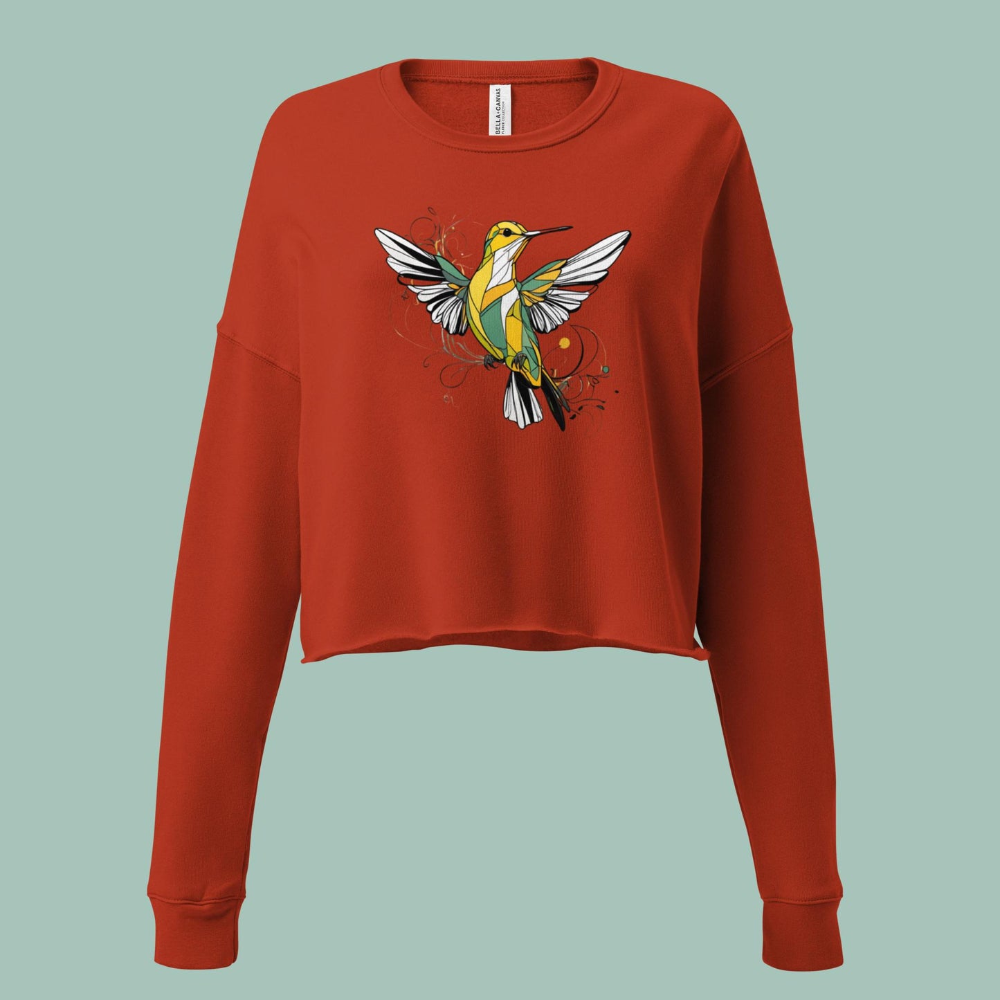 Wings of Whimsy Crop Sweatshirt