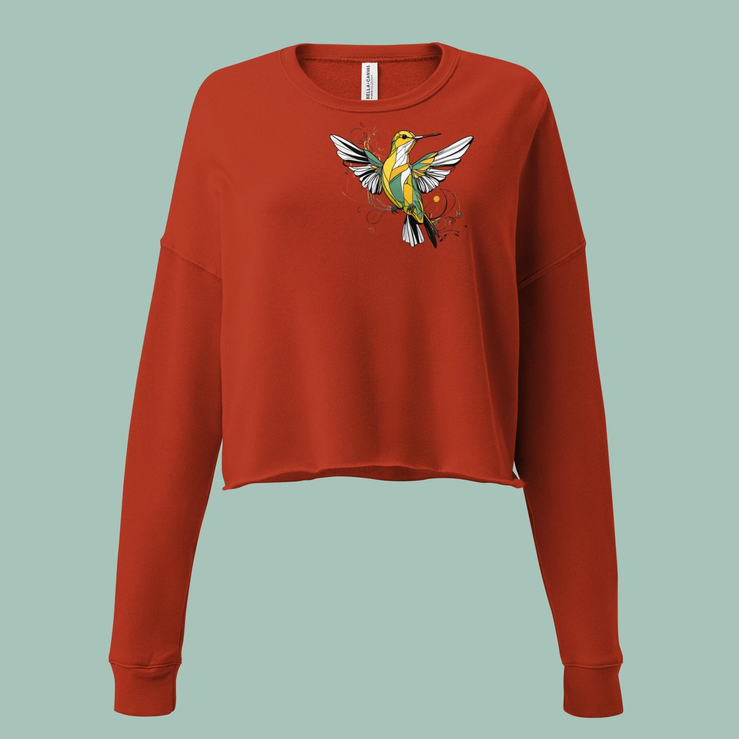 Wings of Whimsy Crop Sweatshirt