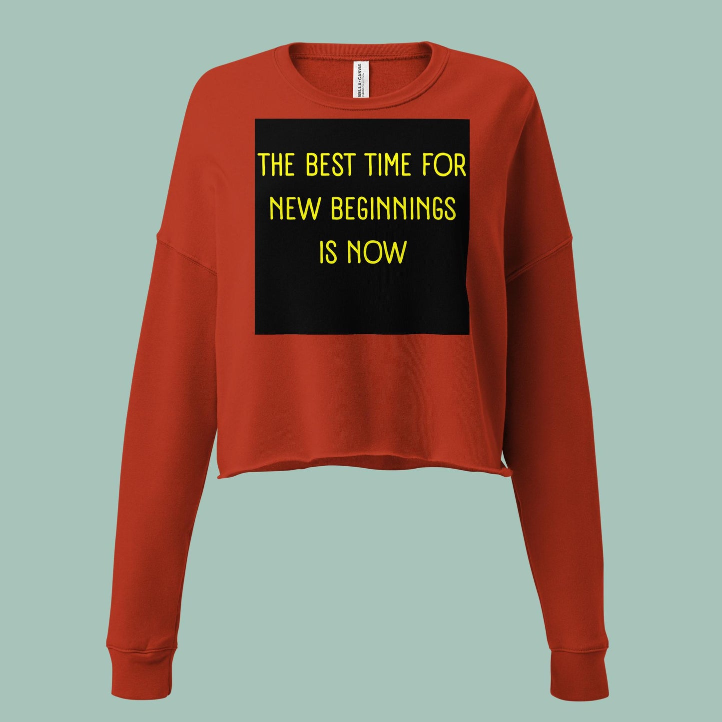 EmpowerWear Crop Sweatshirt