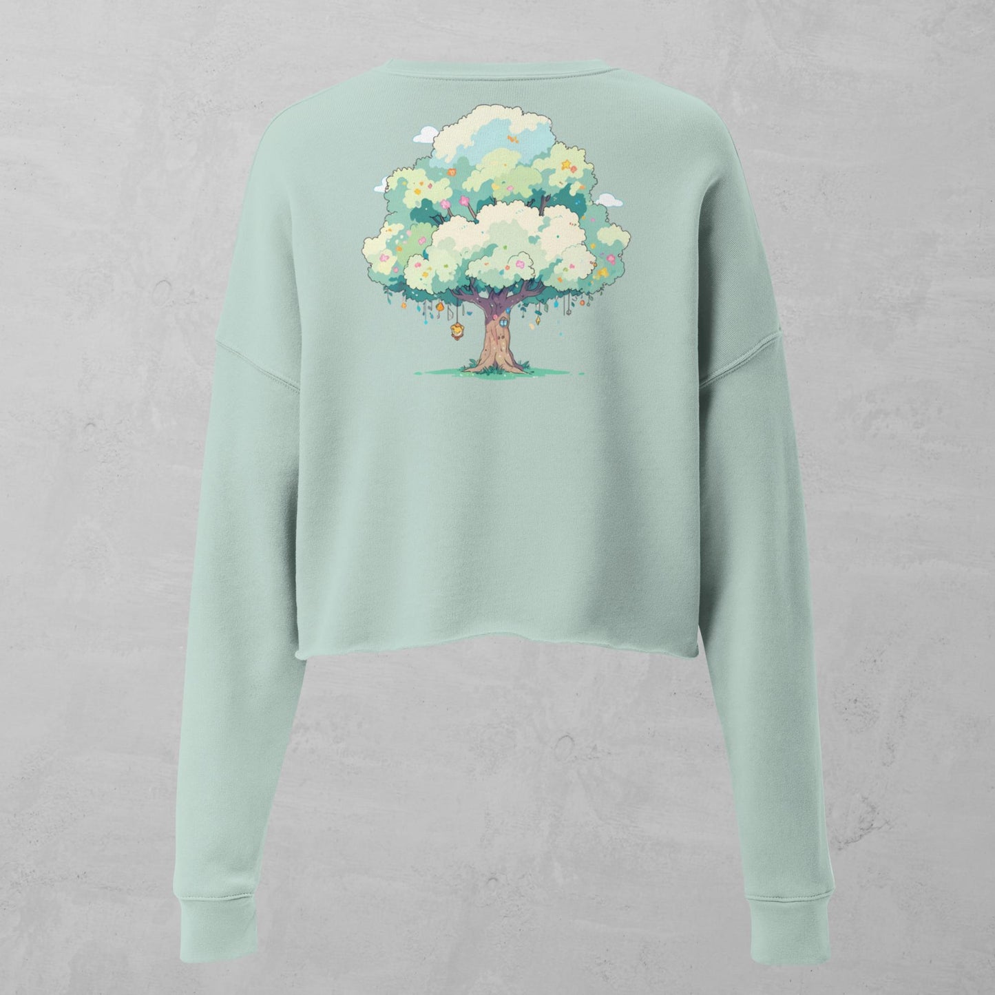 Roots of Eternity Crop Sweatshirt