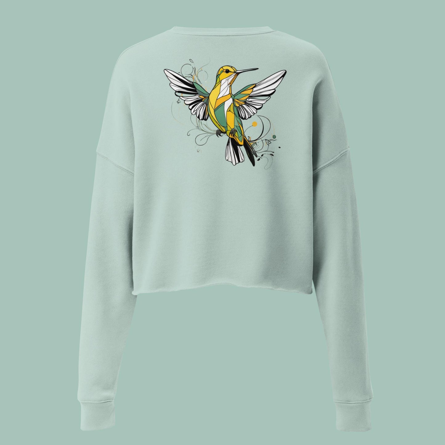 Wings of Whimsy Crop Sweatshirt