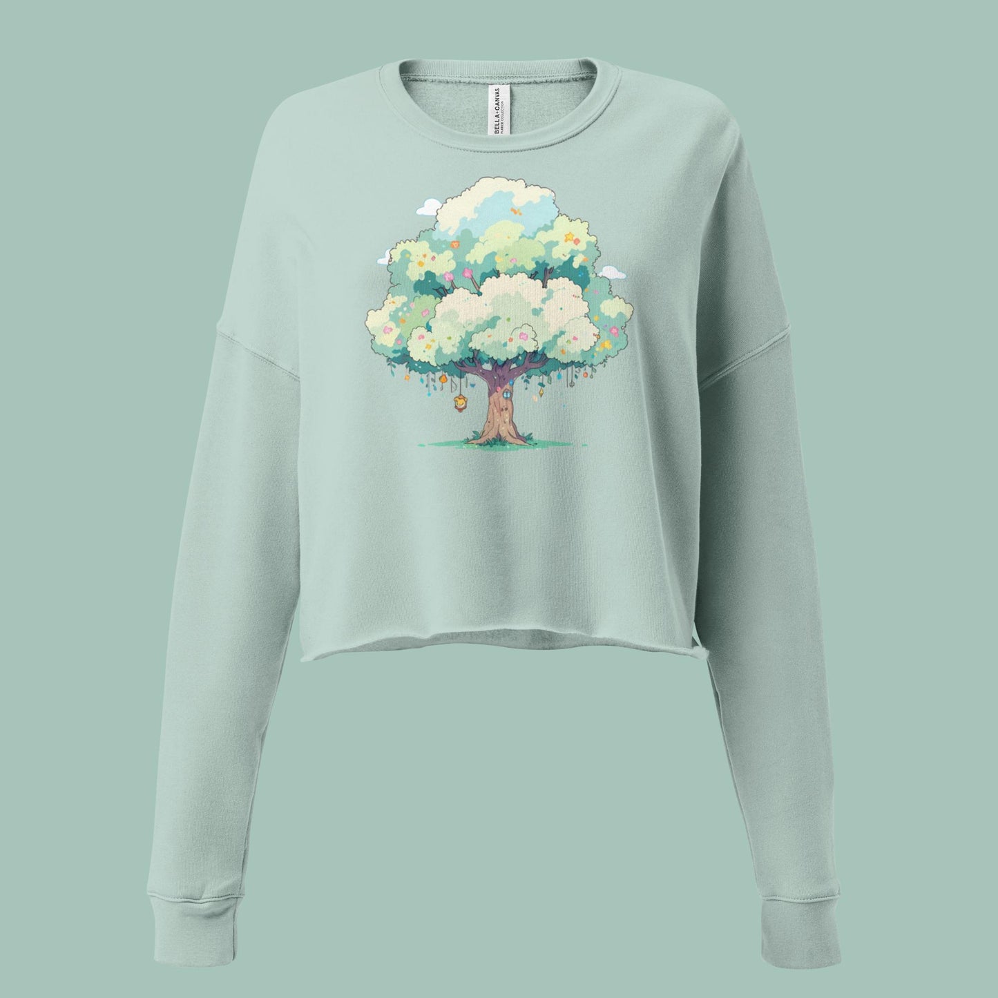 Roots of Eternity Crop Sweatshirt