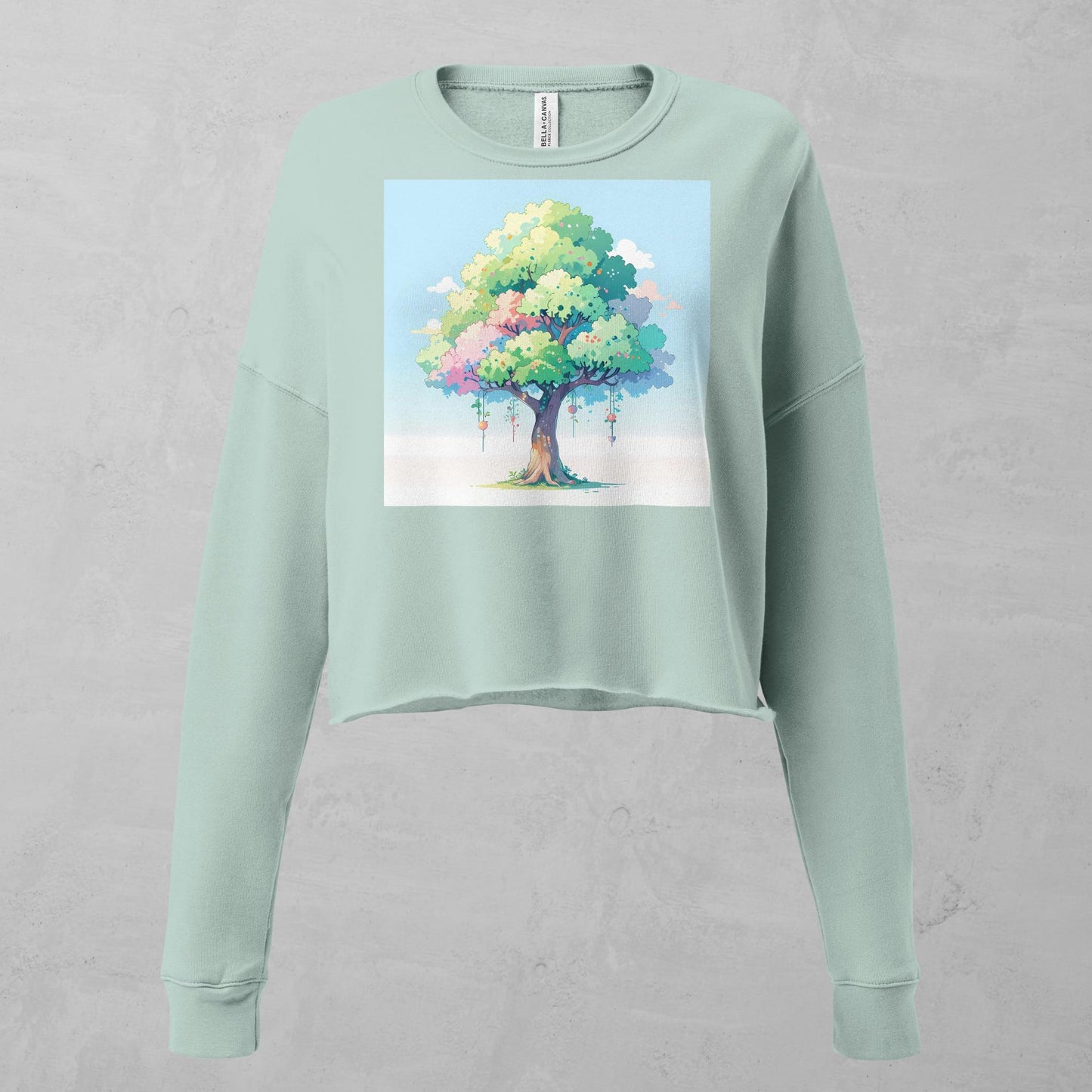 Roots of Eternity Crop Sweatshirt