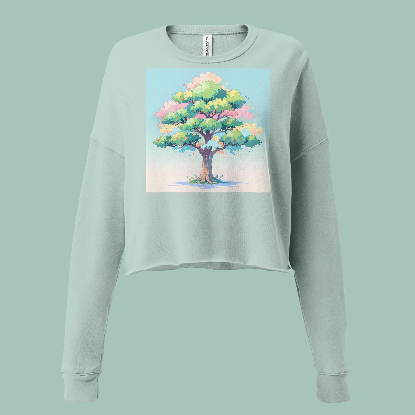 Roots of Eternity Crop Sweatshirt