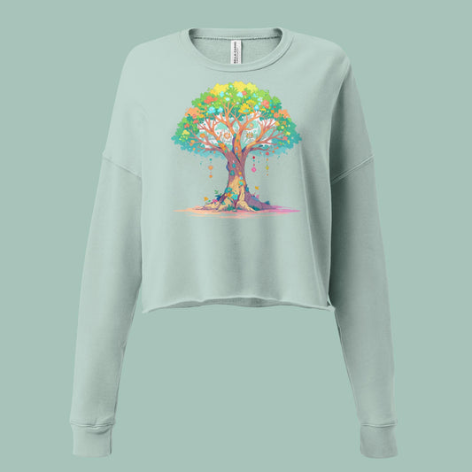 Eternal Roots Crop Sweatshirt