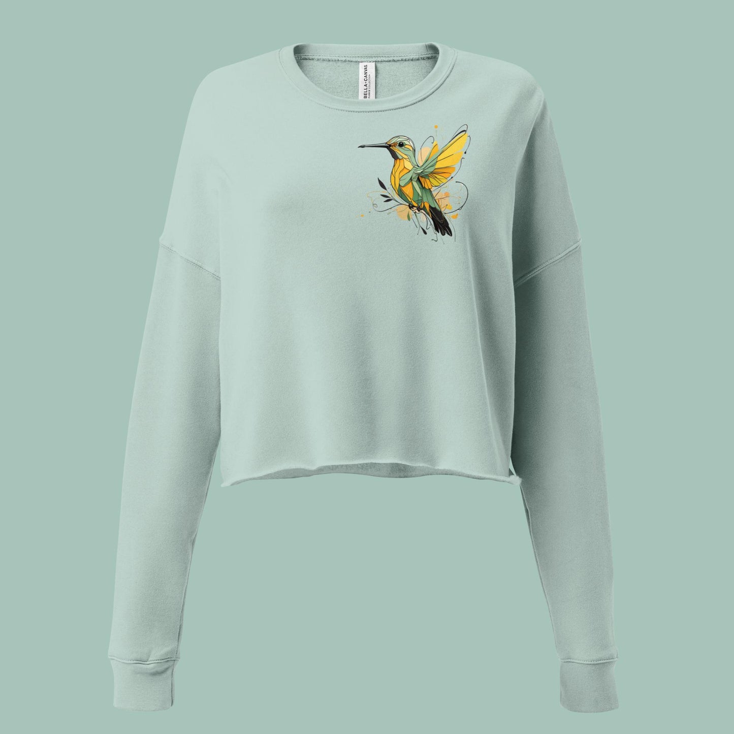 Wings of Whimsy Crop Sweatshirt