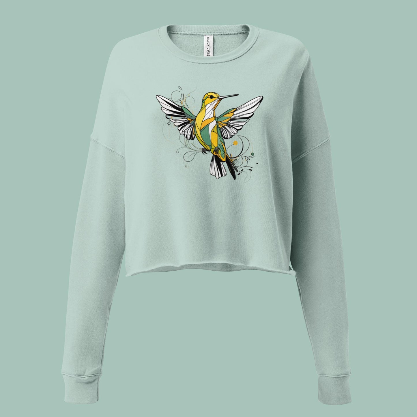 Wings of Whimsy Crop Sweatshirt