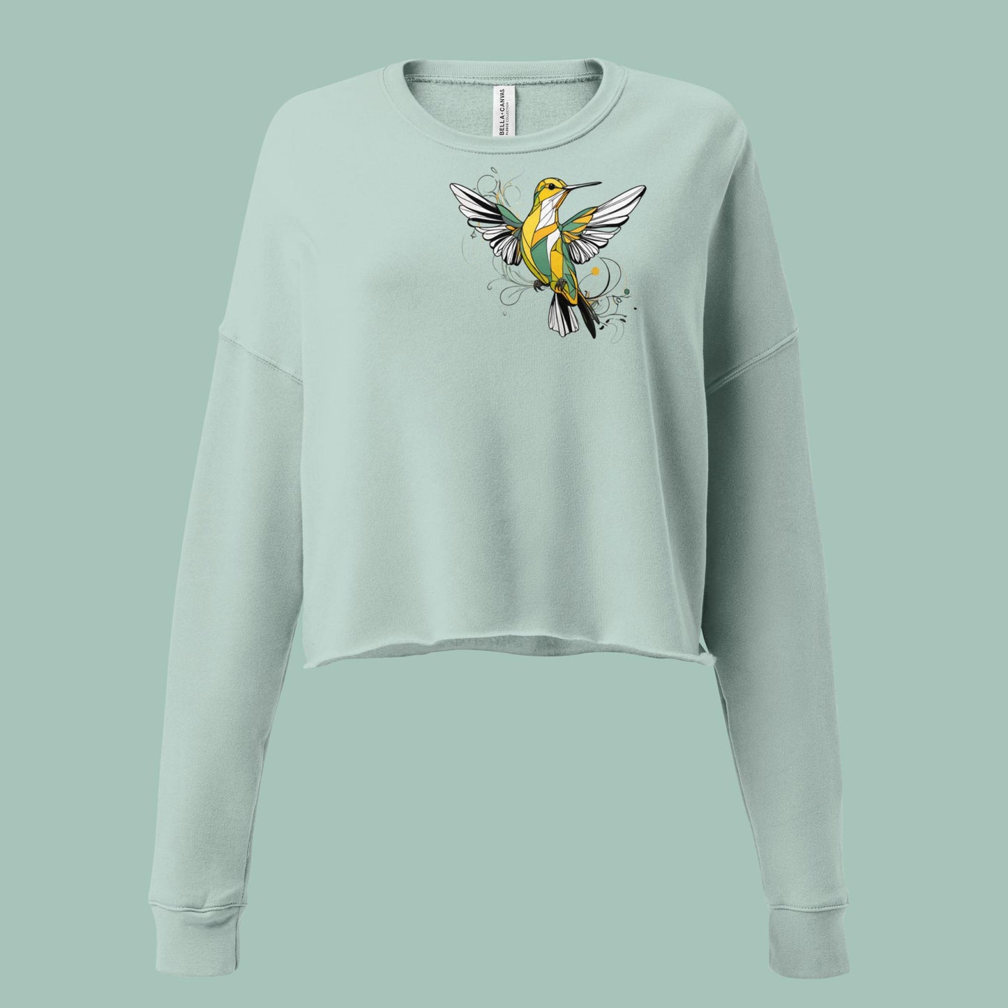 Wings of Whimsy Crop Sweatshirt