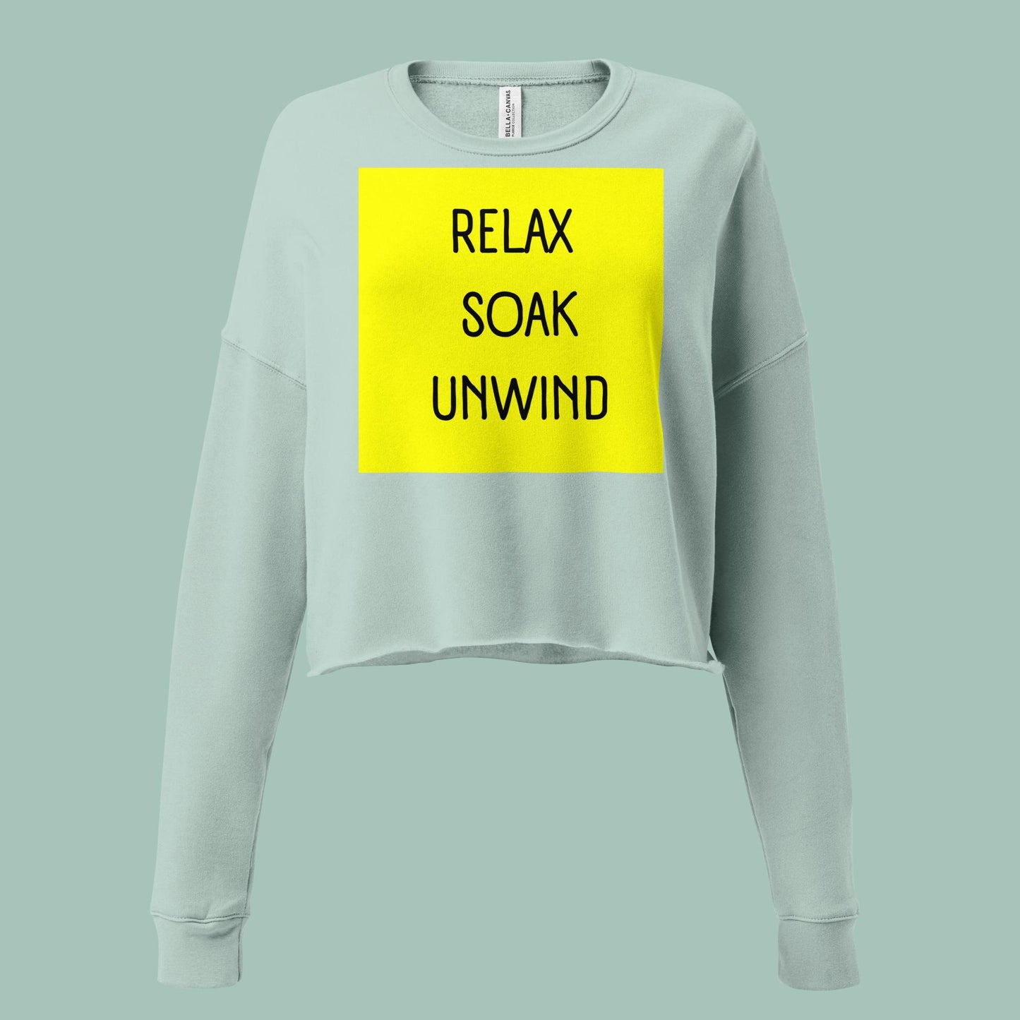 EmpowerWear Crop Sweatshirt