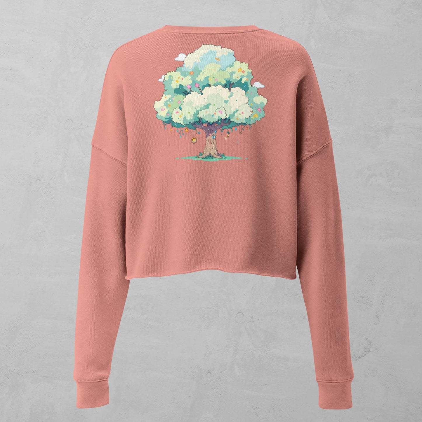 Roots of Eternity Crop Sweatshirt