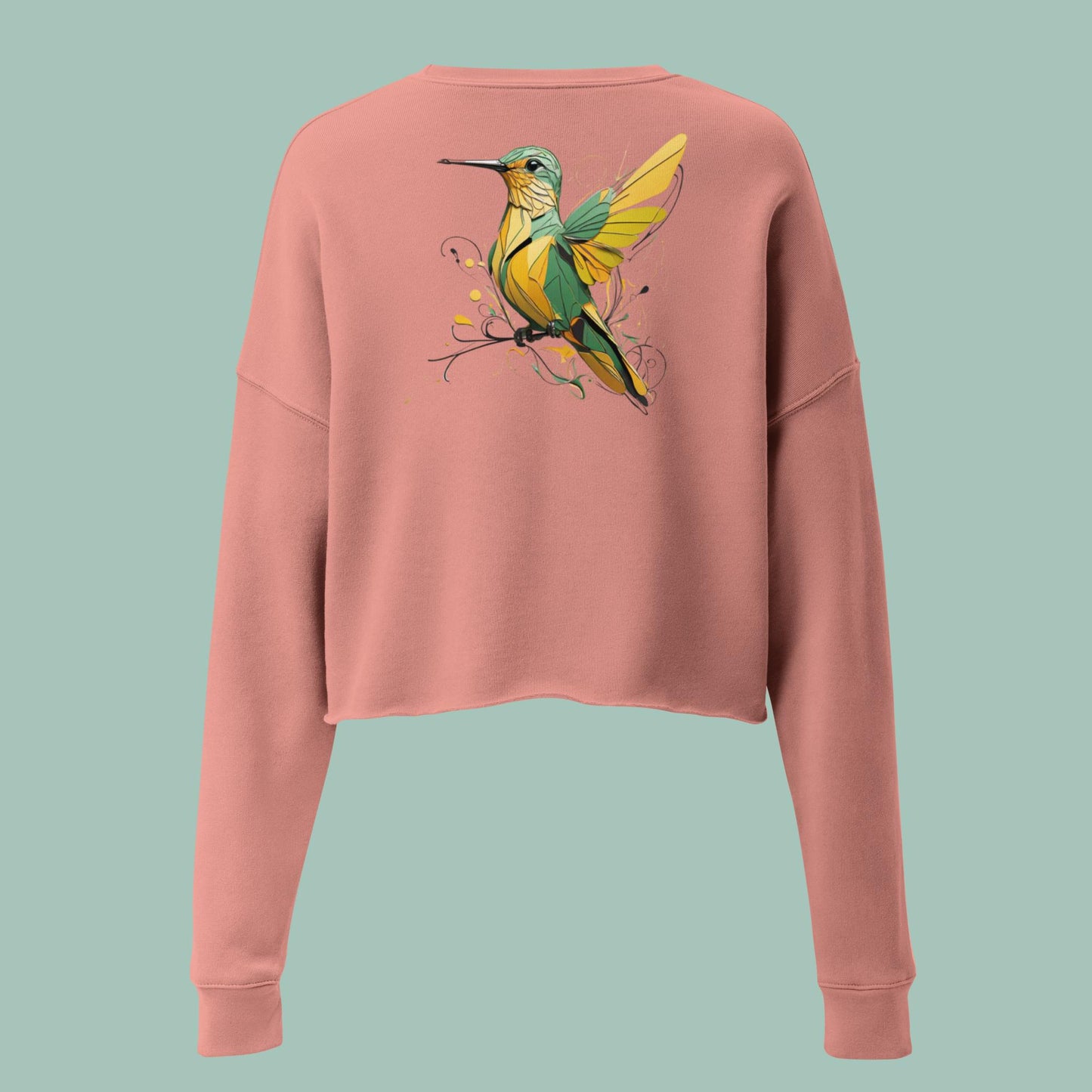 Wings of Whimsy Crop Sweatshirt