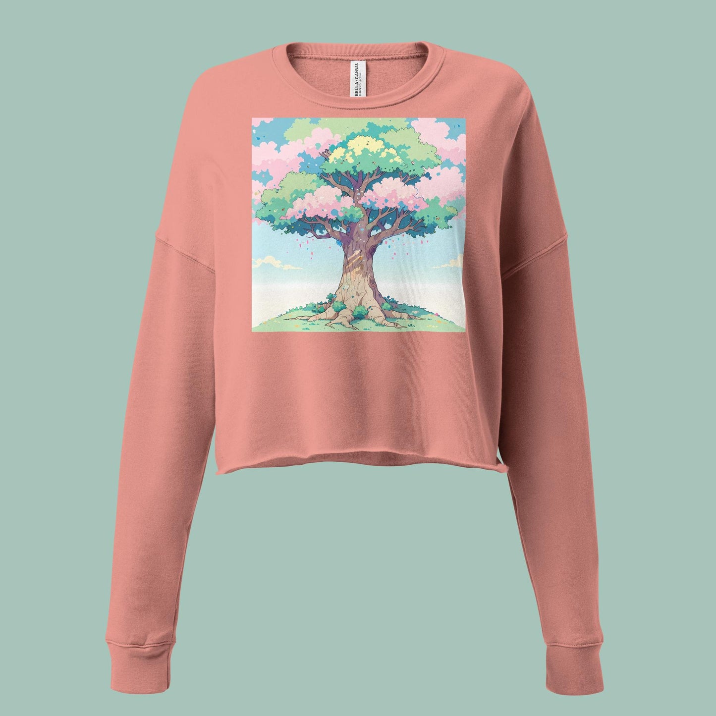 Roots of Eternity Crop Sweatshirt