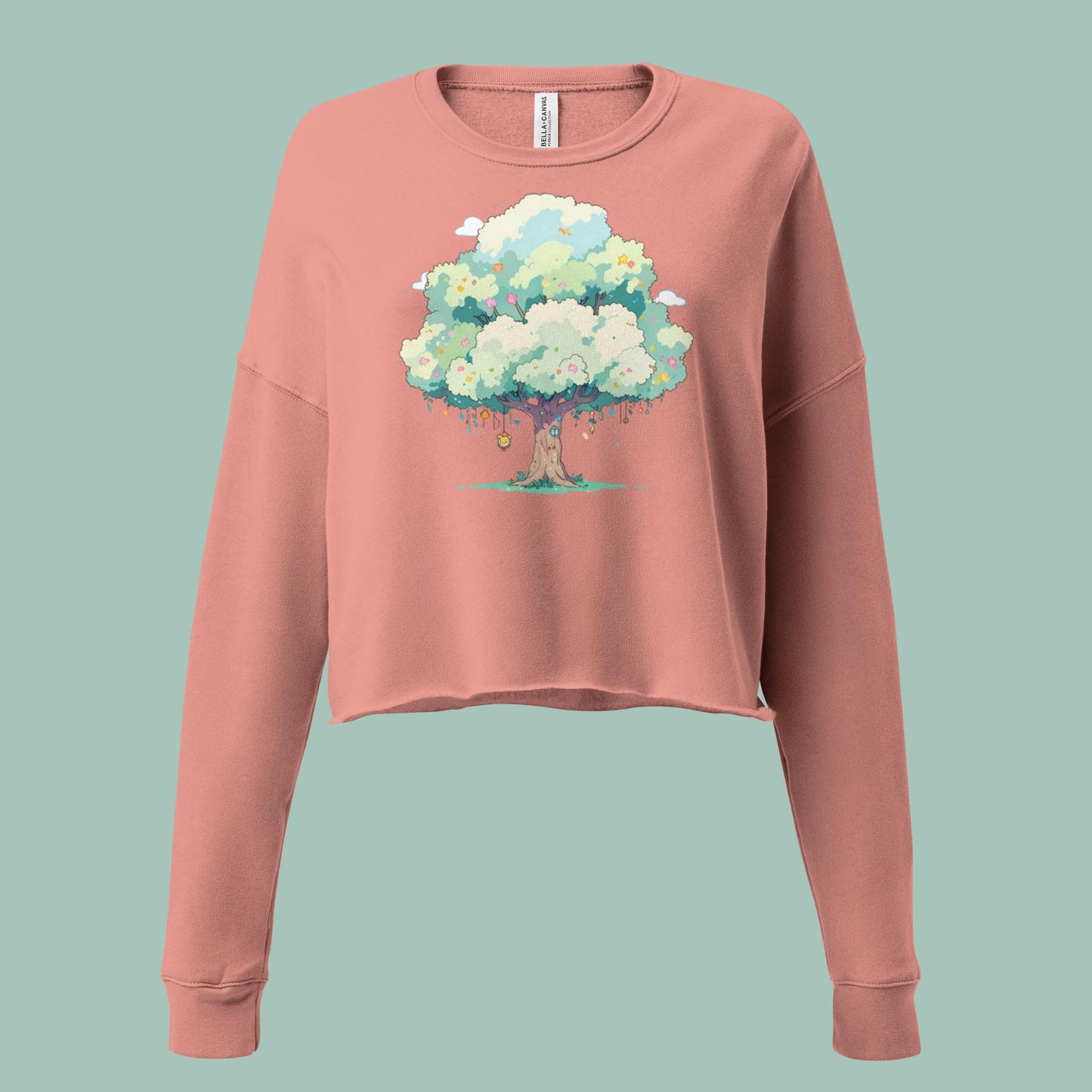 Roots of Eternity Crop Sweatshirt