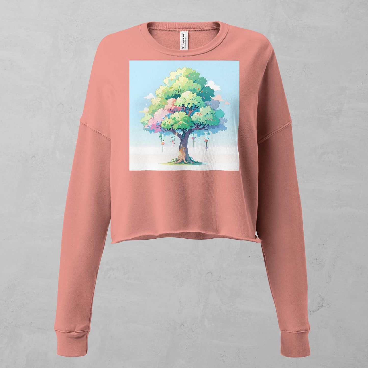 Roots of Eternity Crop Sweatshirt