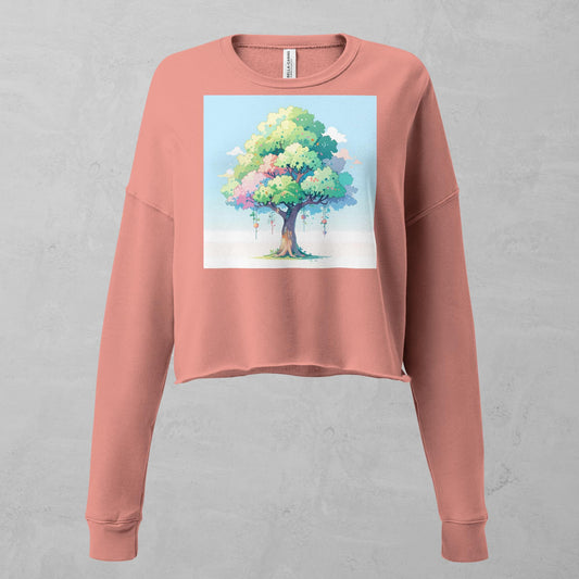 Roots of Eternity Crop Sweatshirt