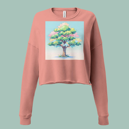 Roots of Eternity Crop Sweatshirt