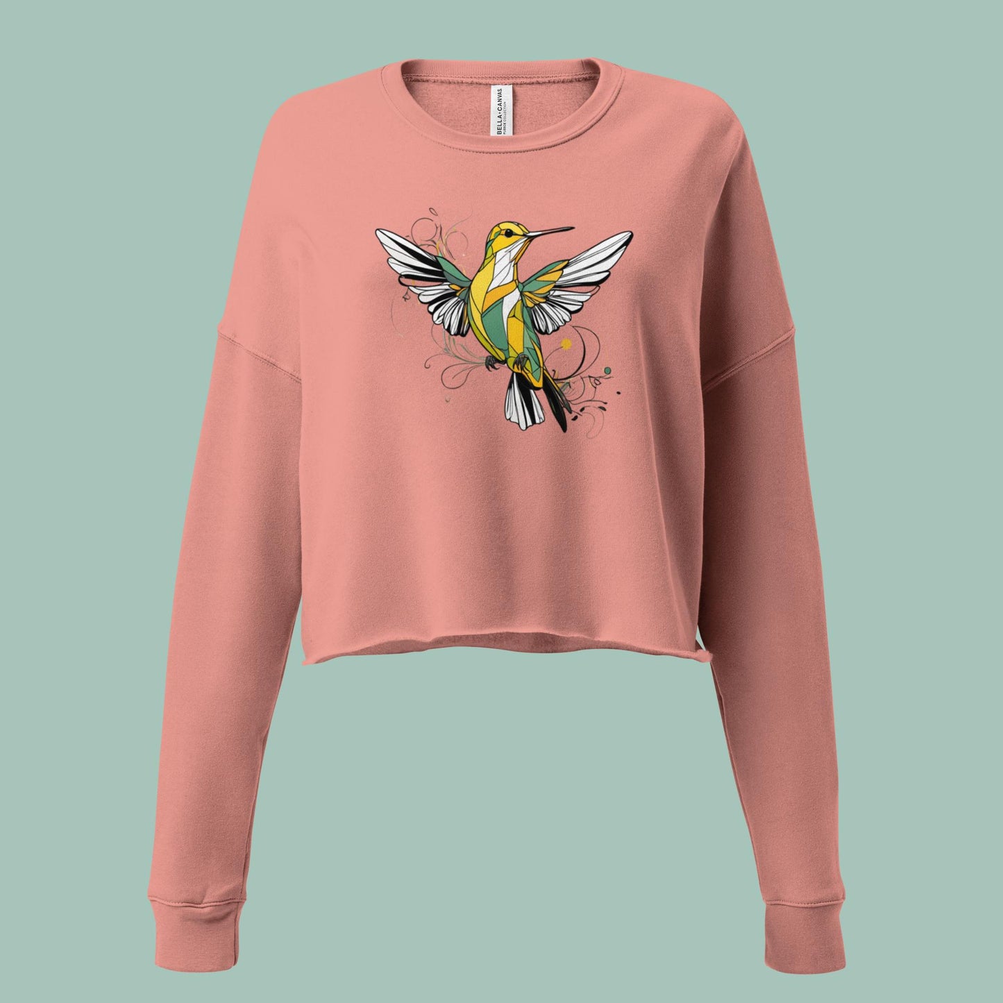 Wings of Whimsy Crop Sweatshirt