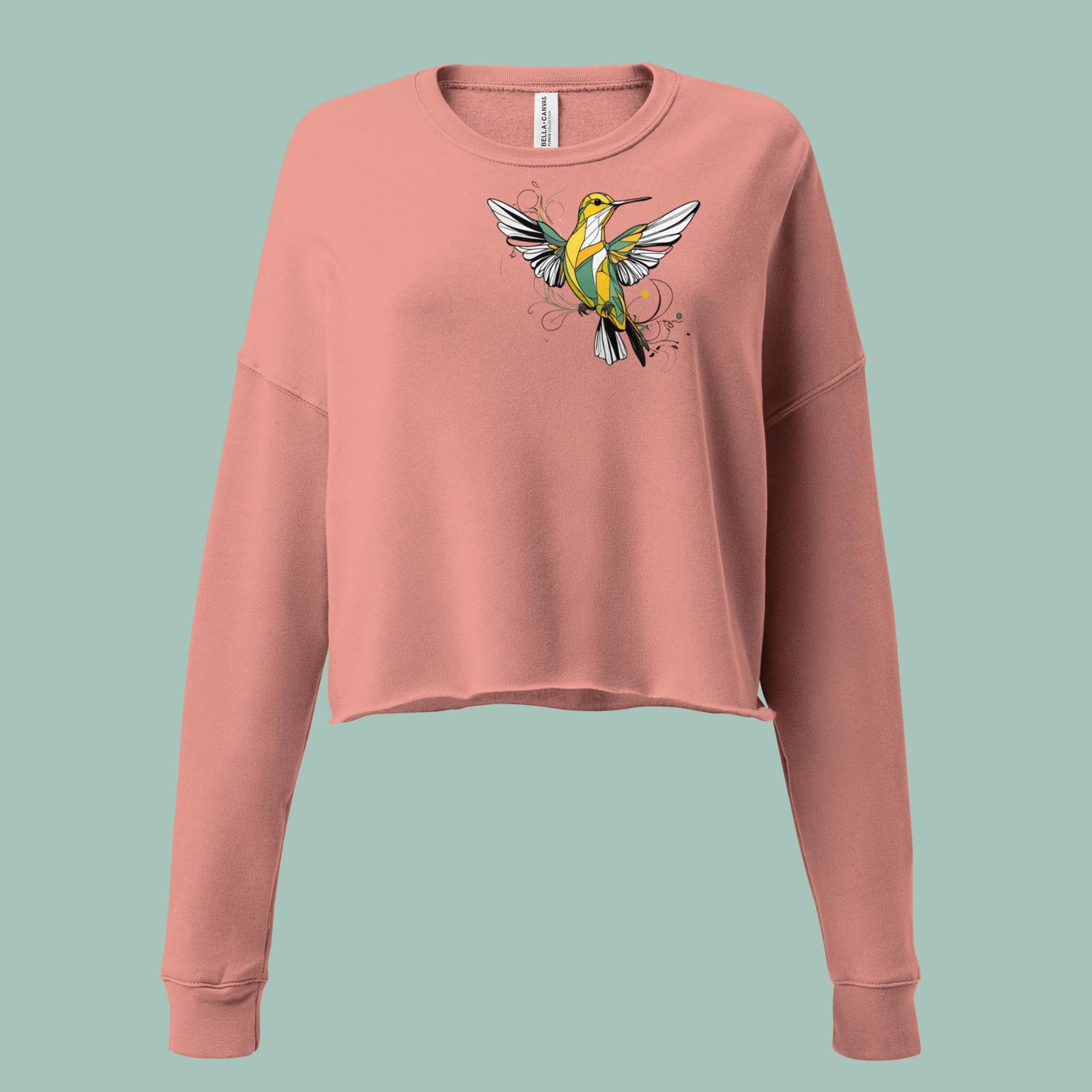 Wings of Whimsy Crop Sweatshirt