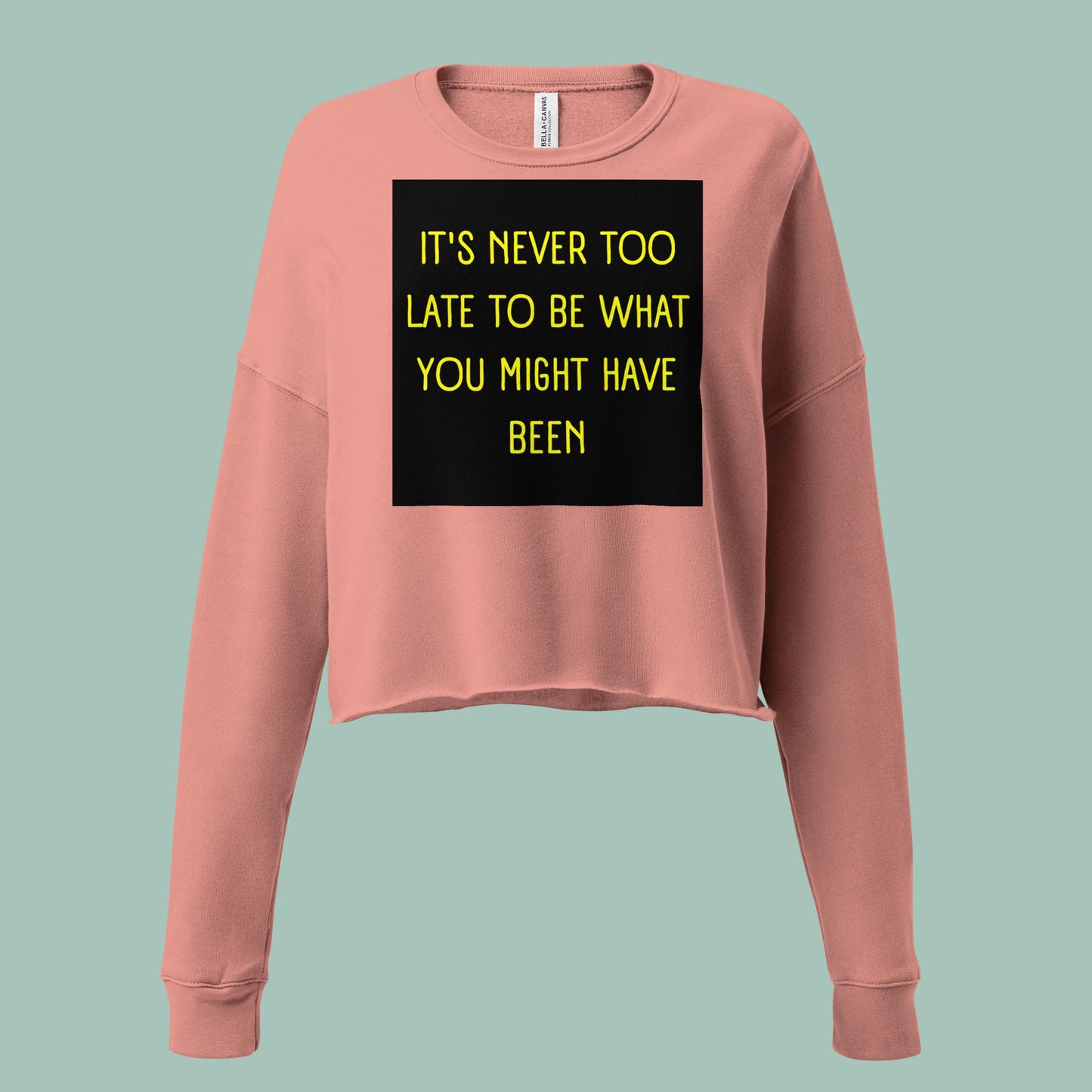 EmpowerWear Crop Sweatshirt