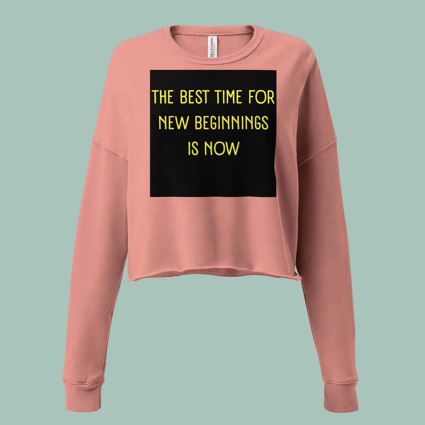 EmpowerWear Crop Sweatshirt