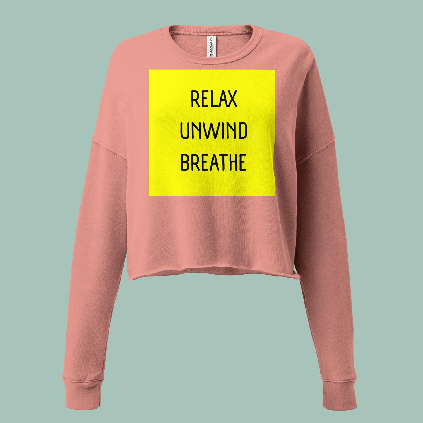 EmpowerWear Crop Sweatshirt