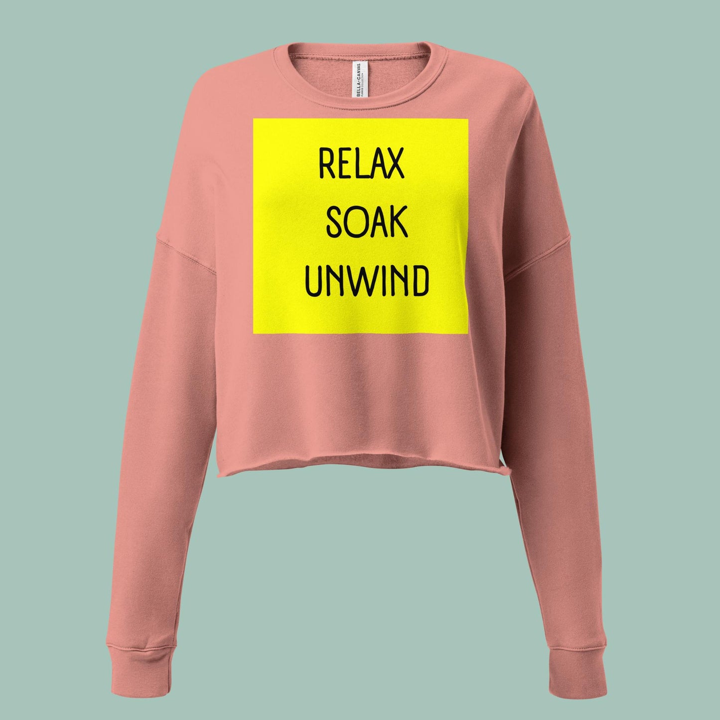 EmpowerWear Crop Sweatshirt