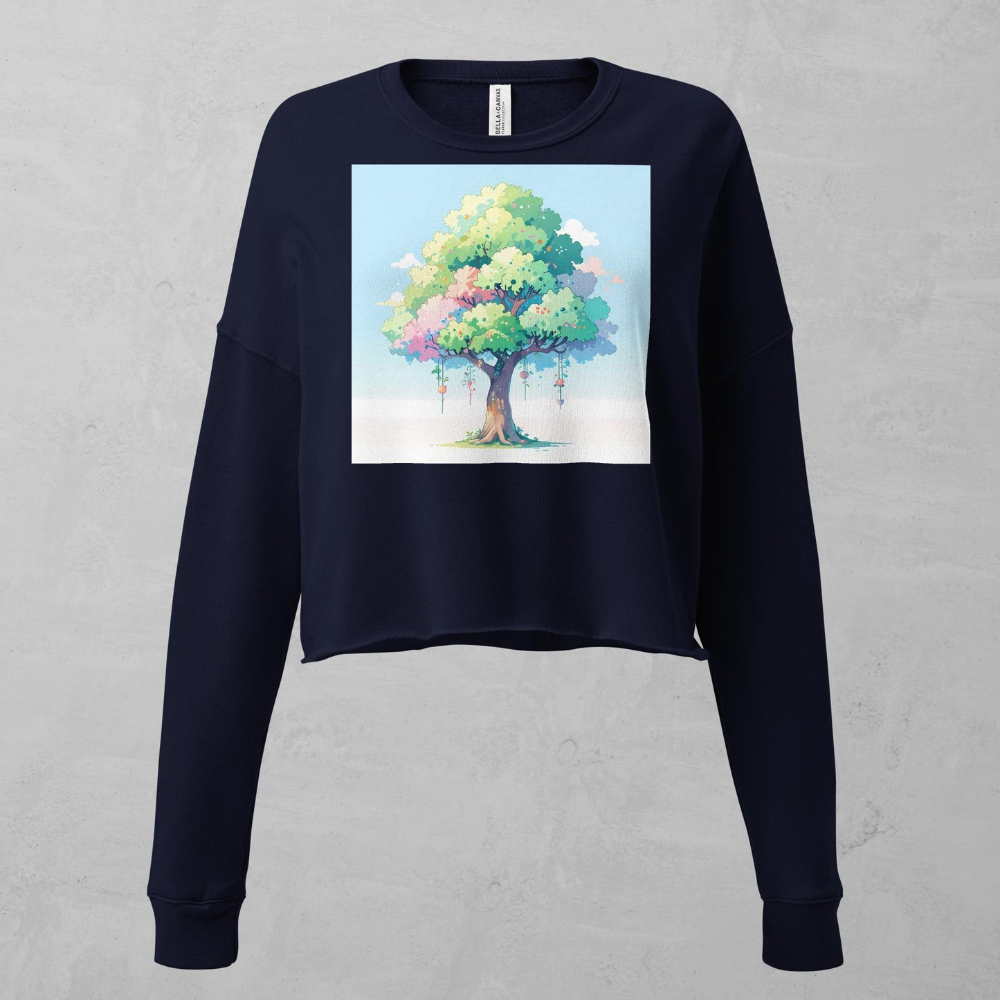 Roots of Eternity Crop Sweatshirt