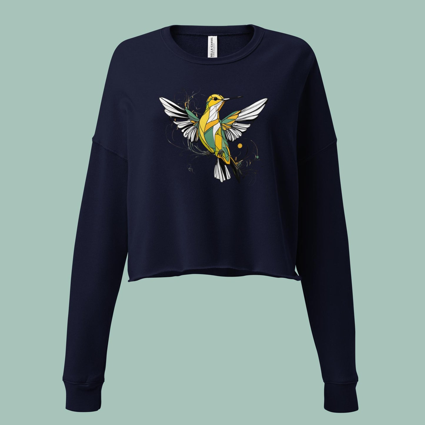 Wings of Whimsy Crop Sweatshirt